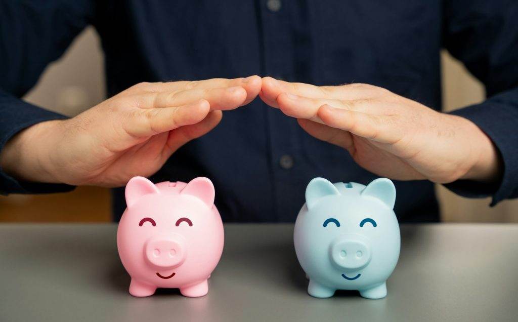 Insurance and banking for married couples.