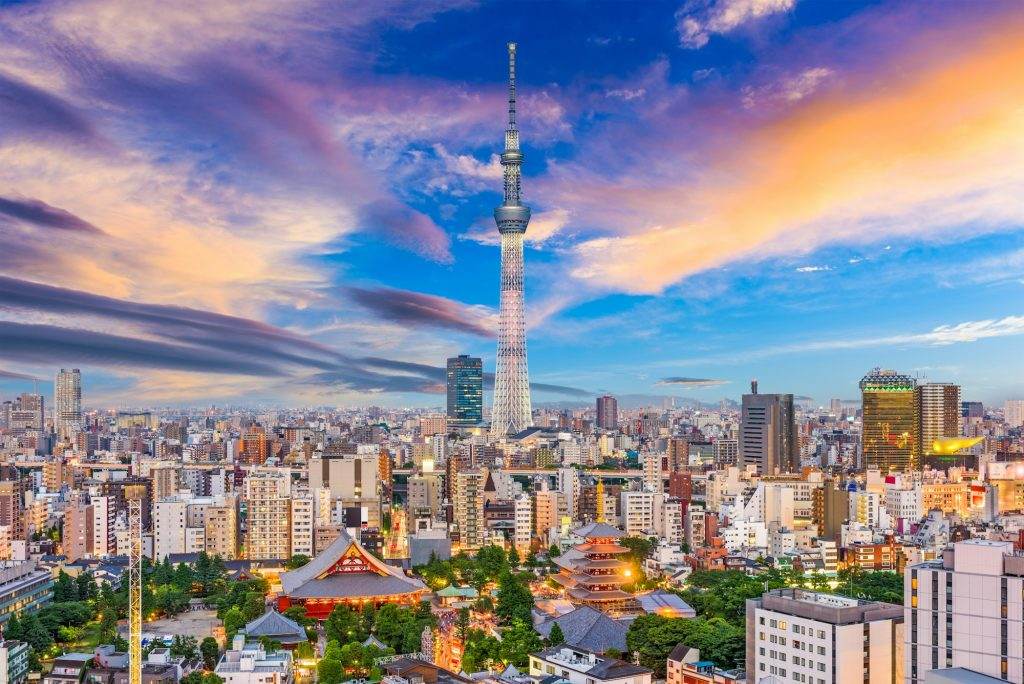 Tokyo, Japan Skyline