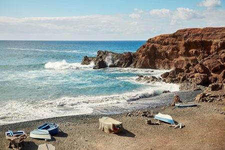 Beautiful landscape of Lanzarote Island