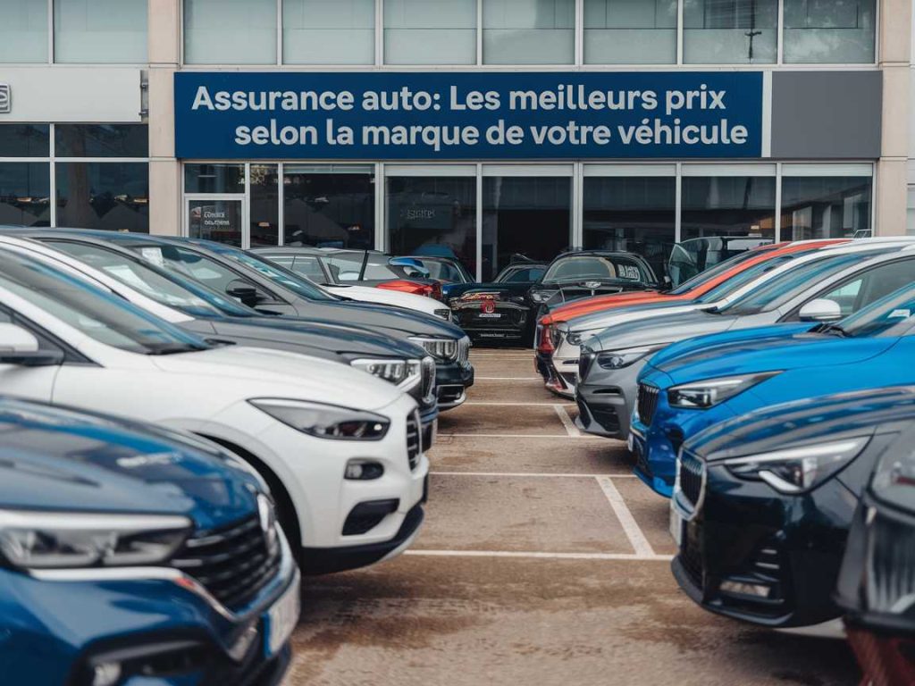 Assurance auto : les meilleurs prix selon la marque de votre véhicule