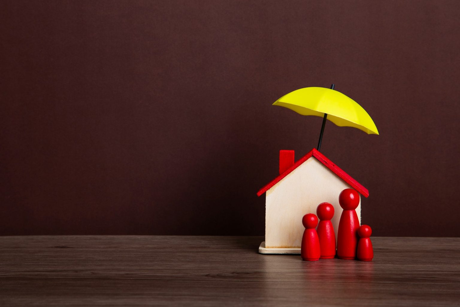 Home and Family insurance concept.