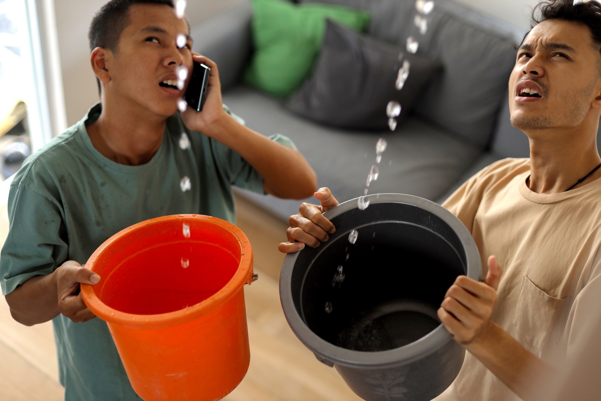 Emergency Roof Leaking Damage Water Leak