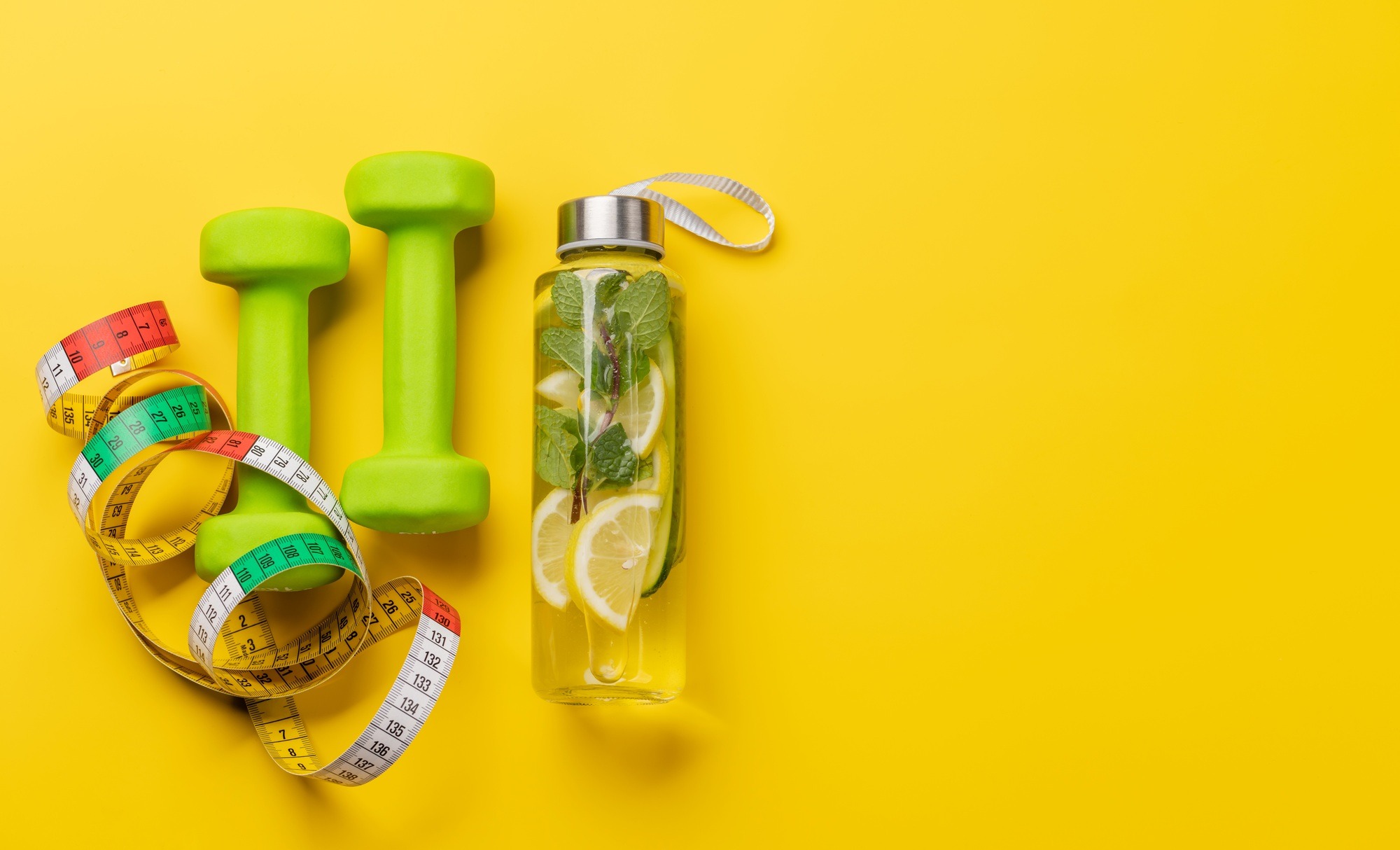 Healthy lifestyle, sport and diet concept