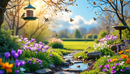 découvrez comment transformer votre jardin en un sanctuaire printanier en février grâce à ces 5 étapes essentielles. attirez oiseaux et insectes tout en embellissant votre espace extérieur et en favorisant la biodiversité.