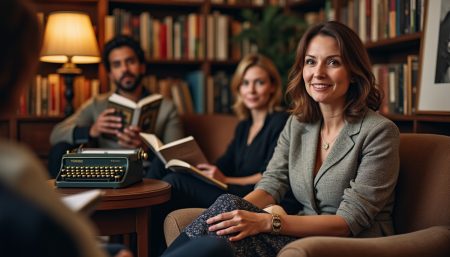 découvrez l'incroyable parcours d'anna stuart, l'autrice qui ressuscite une histoire oubliée avec son roman à succès, la sage-femme d'auschwitz. plongez dans cette interview exclusive où elle partage son inspiration et les défis rencontrés lors de l'écriture de ce récit poignant.