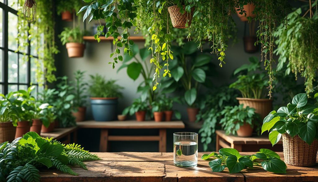 découvrez comment transformer votre intérieur en une jungle luxuriante sans dépenser un centime ! apprenez les techniques simples pour multiplier vos plantes avec juste un verre d'eau et donnez vie à votre espace.