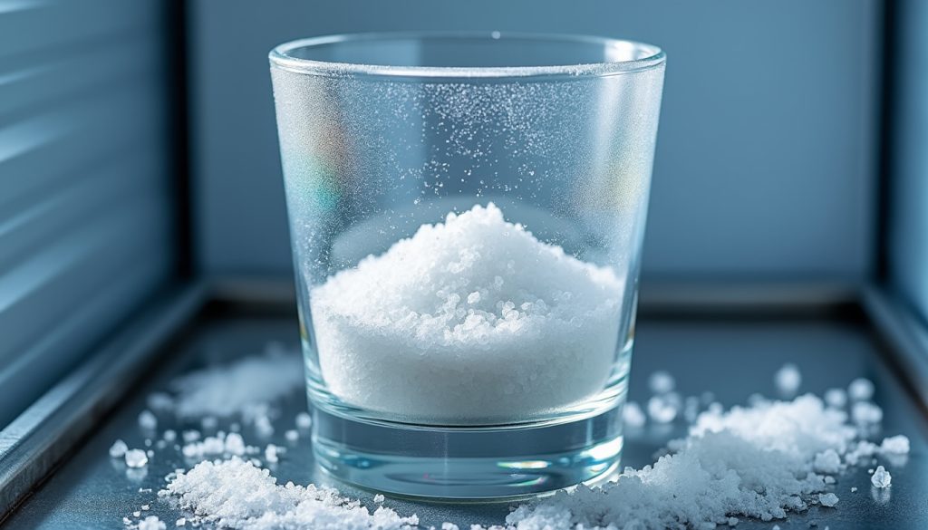 découvrez comment un simple verre de sel au congélateur peut révolutionner votre quotidien. cette astuce surprenante améliore la conservation des aliments, aide à réguler l'humidité et peut même servir dans des remèdes maison. ne manquez pas cette méthode simple pour alléger vos tâches ménagères !