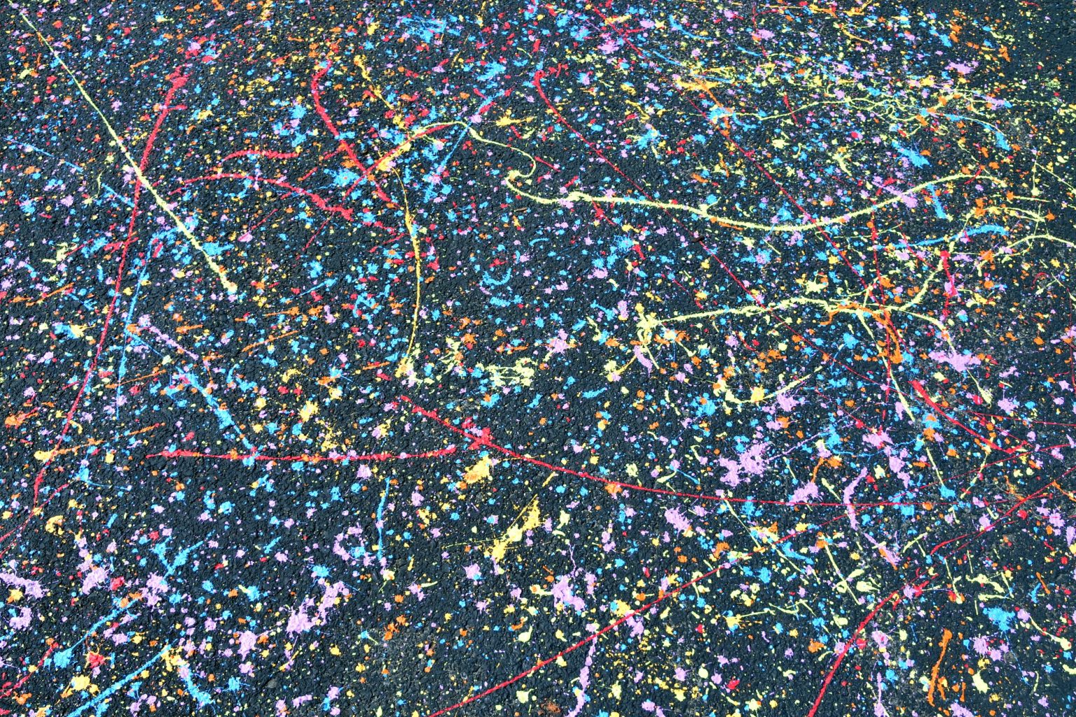 Abstract colorful paint splatter background. Concept for chaos, emotions, stress, anger, confusion