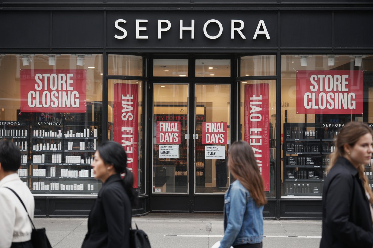 sephora ferme des magasins 1