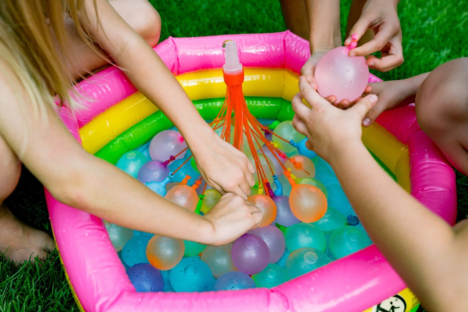 Water balloon games for kids.