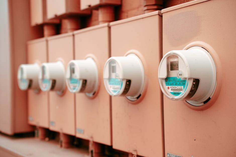 Residential electricity meter and utility service concept
