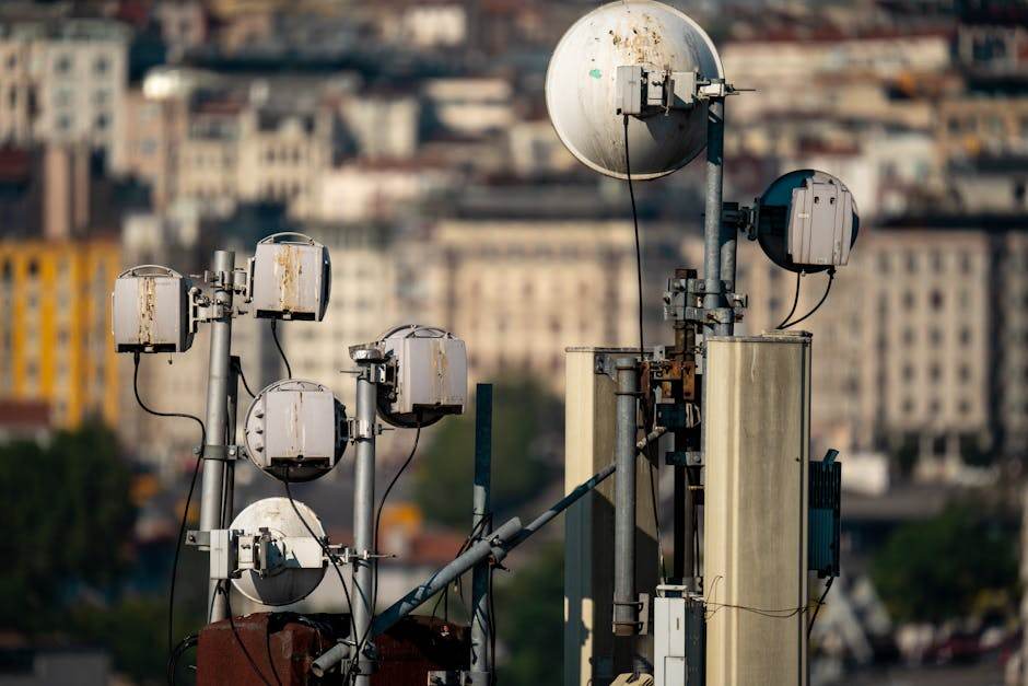 5G antenna and mobile network infrastructure