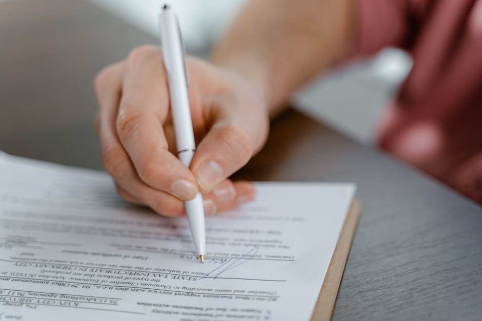 Car keys and contract documents on a desk representing auto leasing agreement