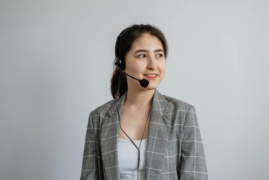 Customer service phone call for administrative support