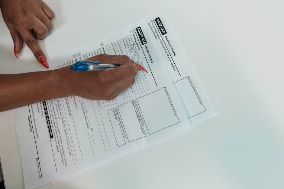 Online administrative form for address change on a laptop