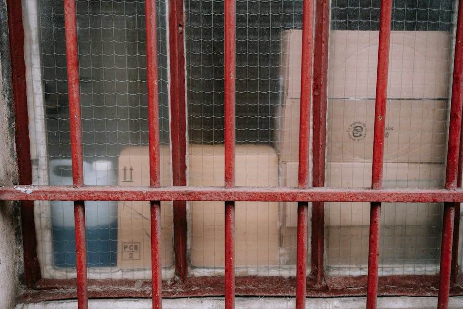 Cardboard boxes stacked on wooden pallets in a dry storage room