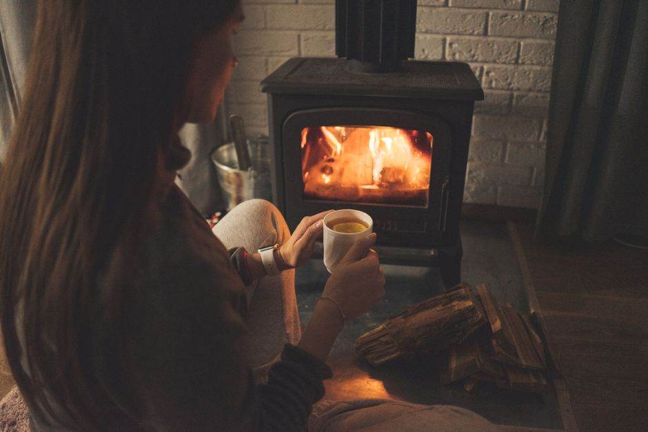 Winter home heating and electricity consumption