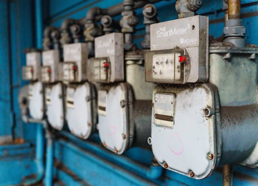 Household electricity meter with high energy cost concept