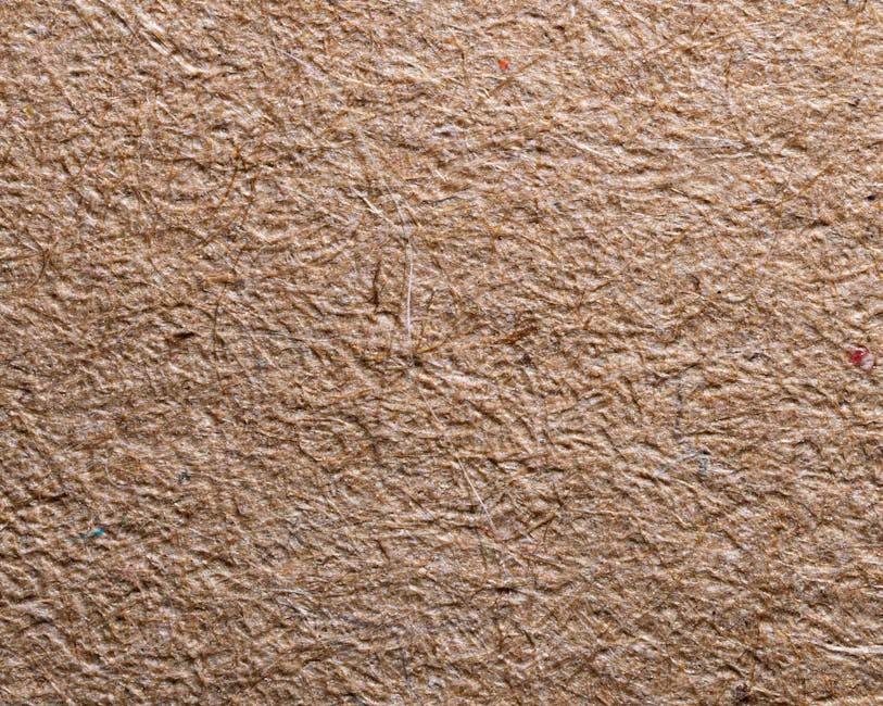 Flax fibers and textile waste close-up