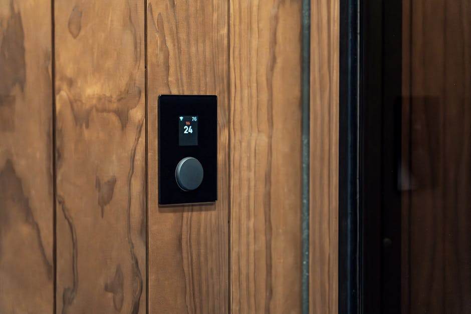 Smart home heating control with thermostat and energy management