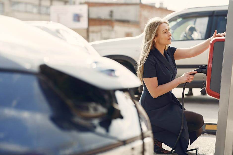 Electric vehicle charging at home during daytime solar hours