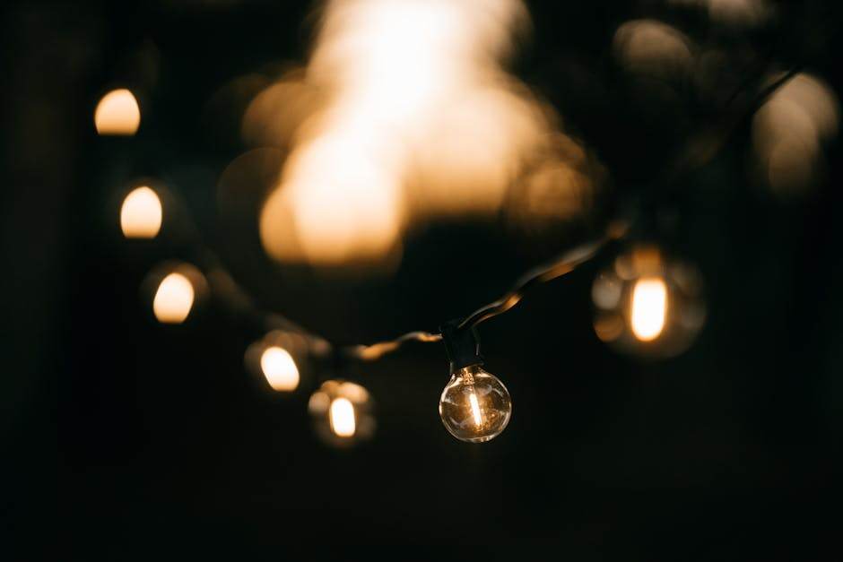 Nighttime home with warm lights and electricity usage