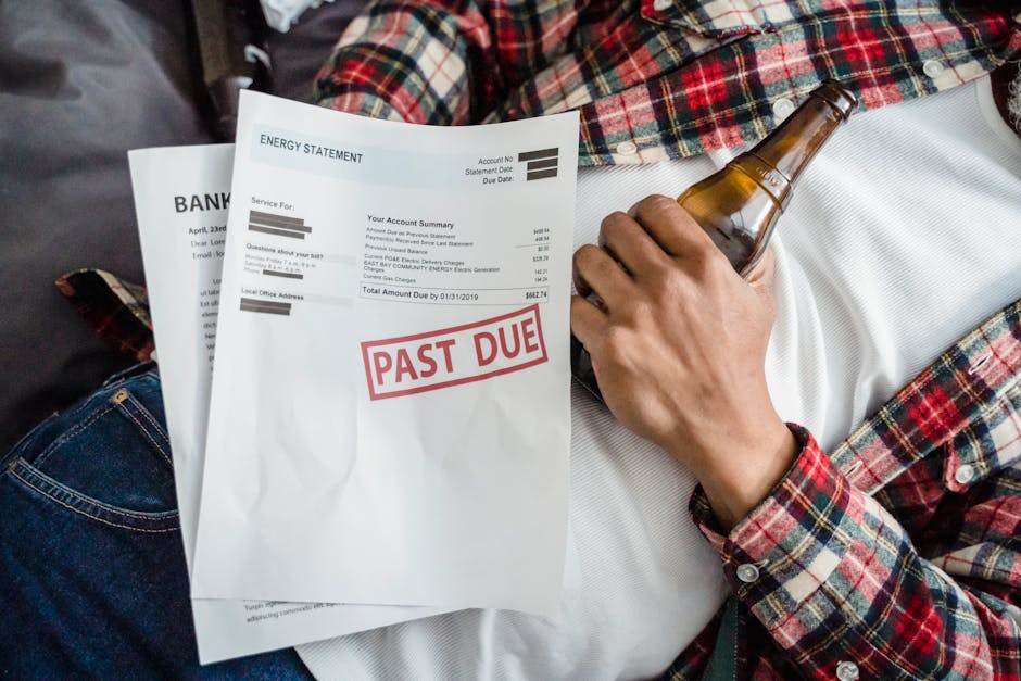 Gas meter and household energy bill on a table