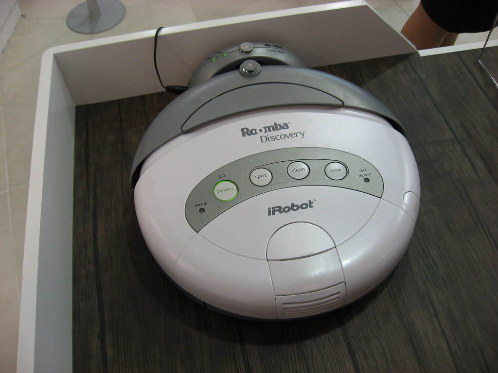 Robot vacuum in charge dock